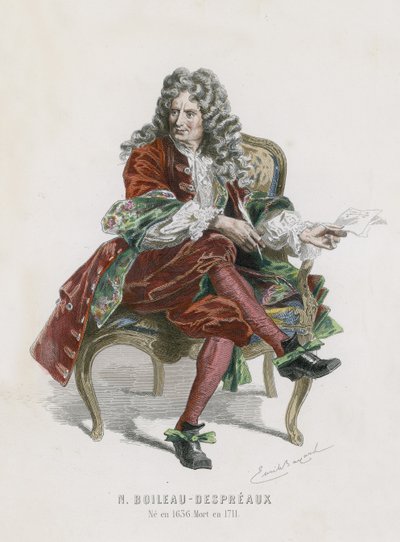Boileau door Emile Antoine Bayard